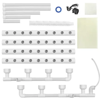 hydroponic parts, what is in the kit