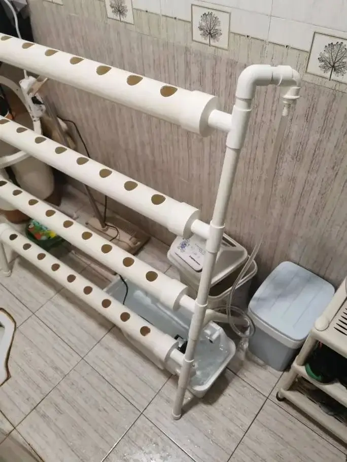 NZ Hydroponics Slanted Kit With 36 Pots