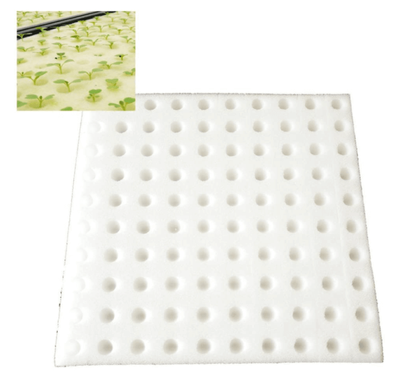 100 Hydroponic Grow Cubes Designed to Support Root Structure when growing using Hydroponics.